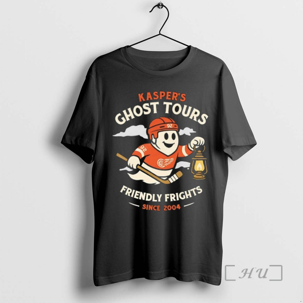Officials Marco Kaspers Ghost Tours Friendly Frights Detroit Hockey T Shirt Sweater