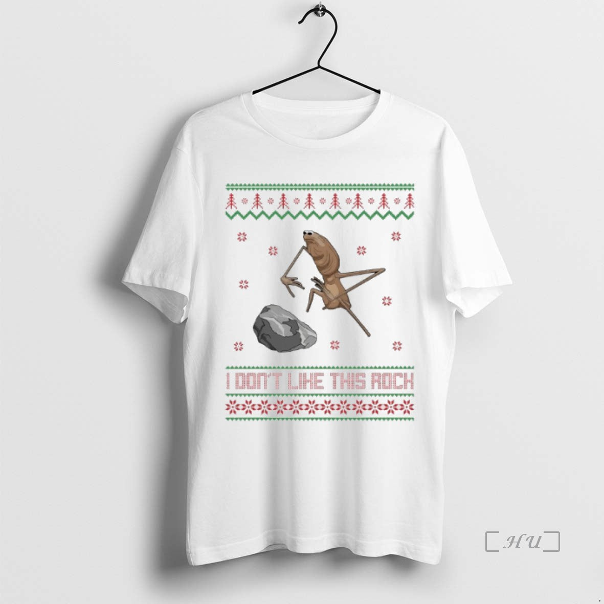 Officials Marcus I Dont Like This Rock Christmas Ugly Premium T Shirt Sweater