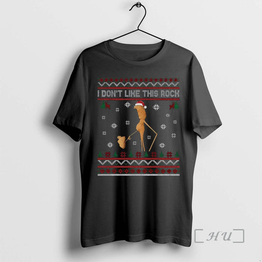 Officials Marcus The Worm Xmas I Dont Like This Rock Ugly Premium T Shirts Sweater