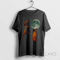 Officials Marcus The Worm Under Moonlight Retro Graphic