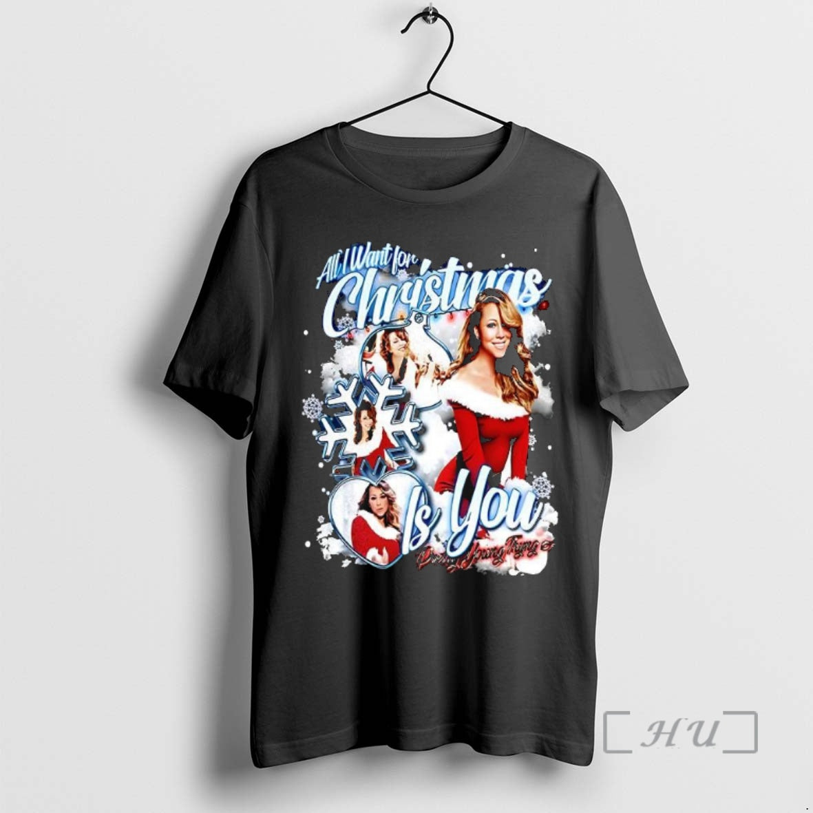 Officials Mariah All Want For For Christmas Is You Merry Christmas Premium T Shirts Sweater