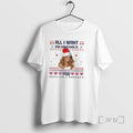 Officials Mariah Carey All I Want For Christmas Is You Funny Christmas Ugly Premium