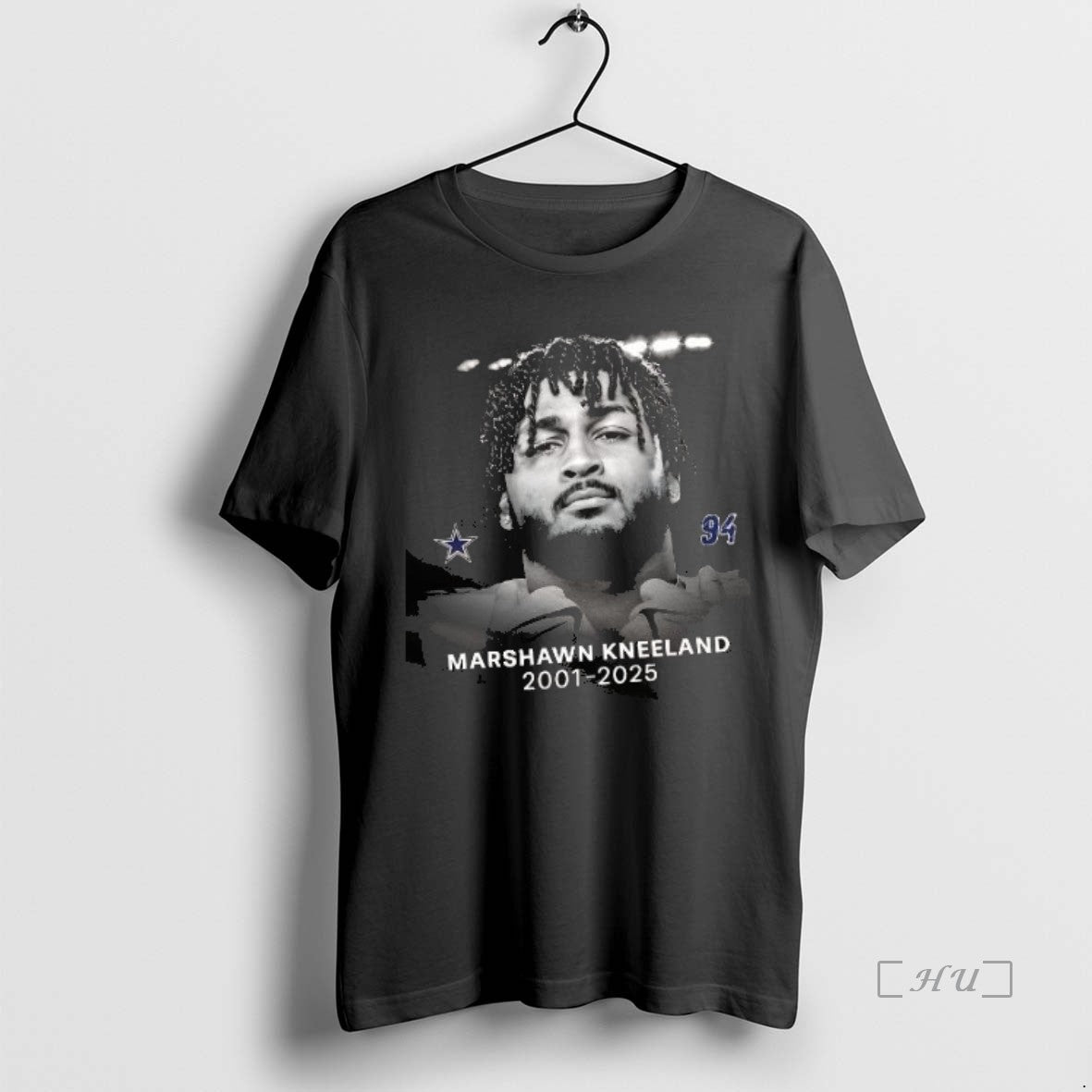 Officials Marshawn Kneeland Dallas Cowboys Number 94 2001 2025 In Memory Premium T Shirts Sweater