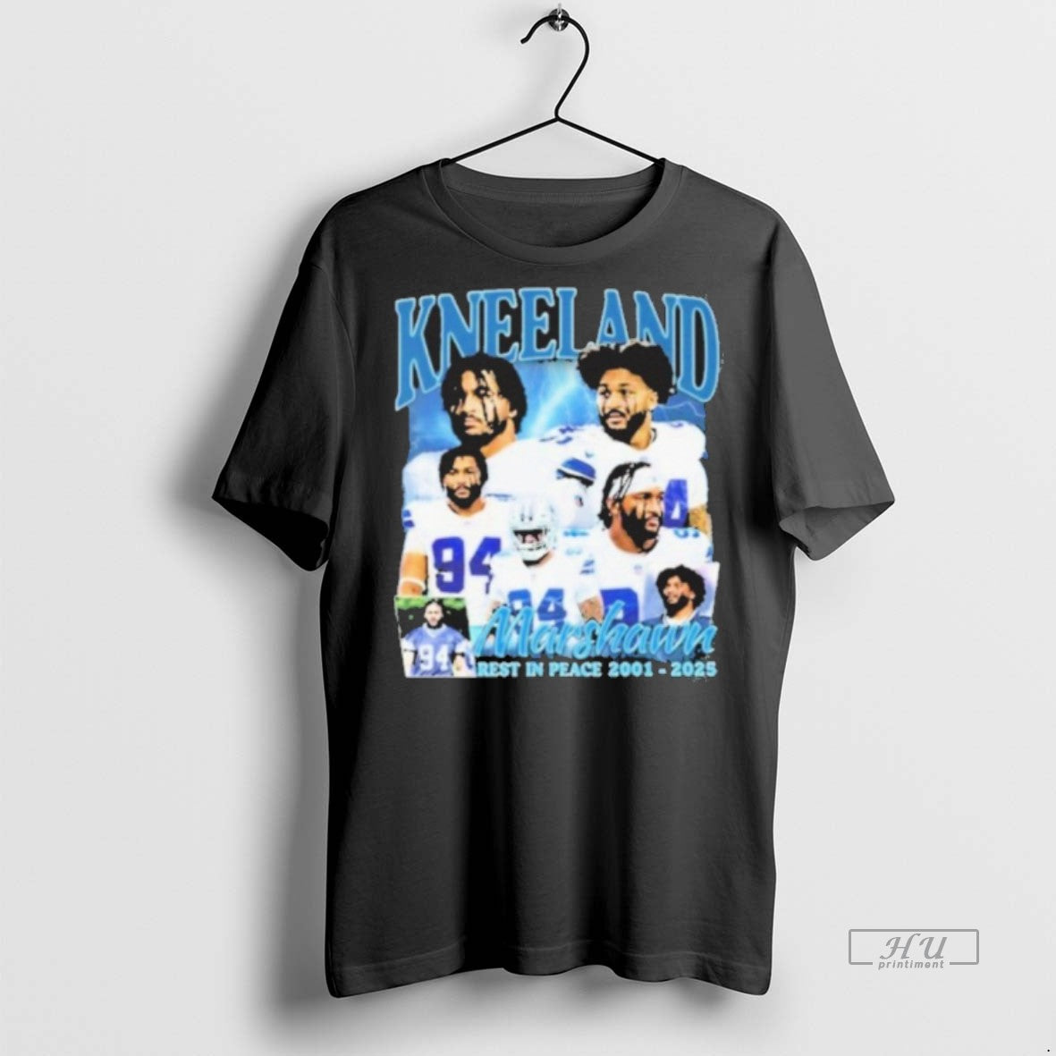 Officials Marshawn Kneeland Rest In Peace 2001 2025 Premium Tee Shirt Sweater