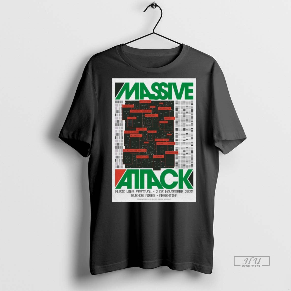 Officials Massive Attack Music Wins Festival On November 2 2025 Buenos Aires Argentina