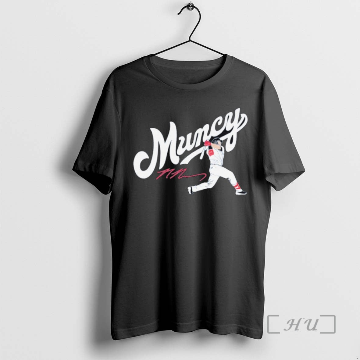 Officials Max Muncy Mlb Los Angeles Dodgers Signature T Shirt Sweater