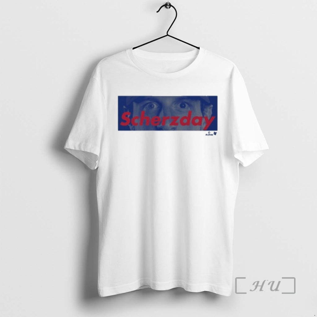 Officials Max Scherzer Scherzday Eyes Toronto Blue Jays Tee Shirt Sweater