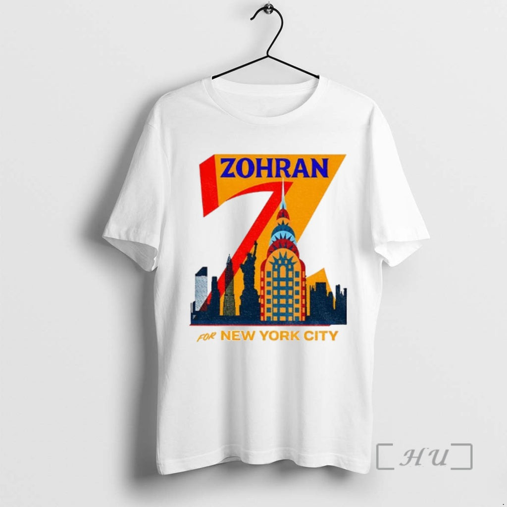Officials Mayor Mamdani 2025 Zohran For New York City Tee Shirt Sweater