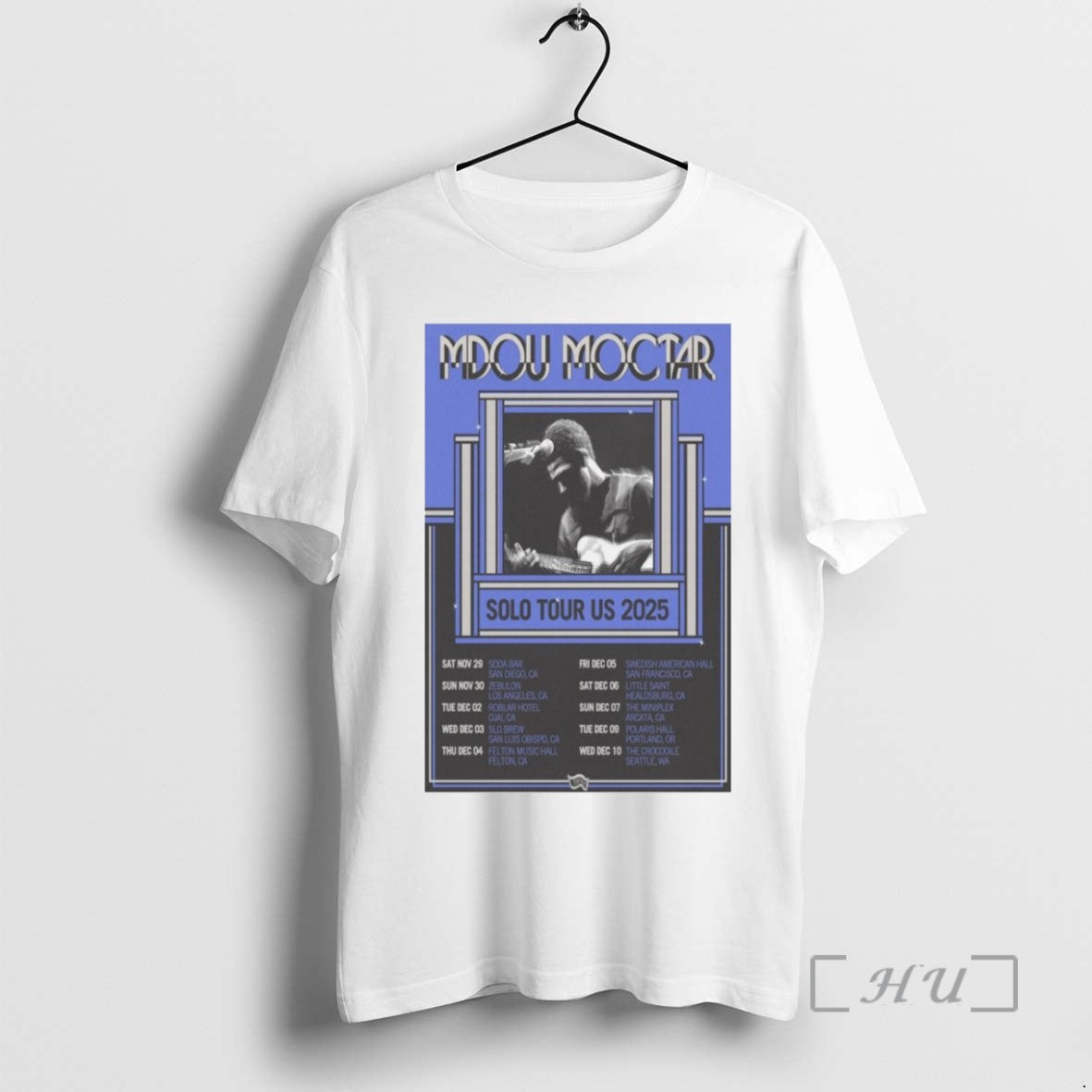 Officials Mdou Moctar Solo Tour Us 2025 T Shirt Sweater