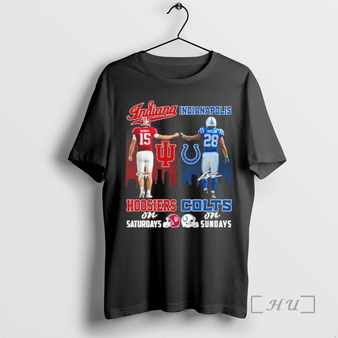 Officials Mendoza Hoosiers On Saturdays And Taylor Colts On Sundays Premium T Shirt Sweater