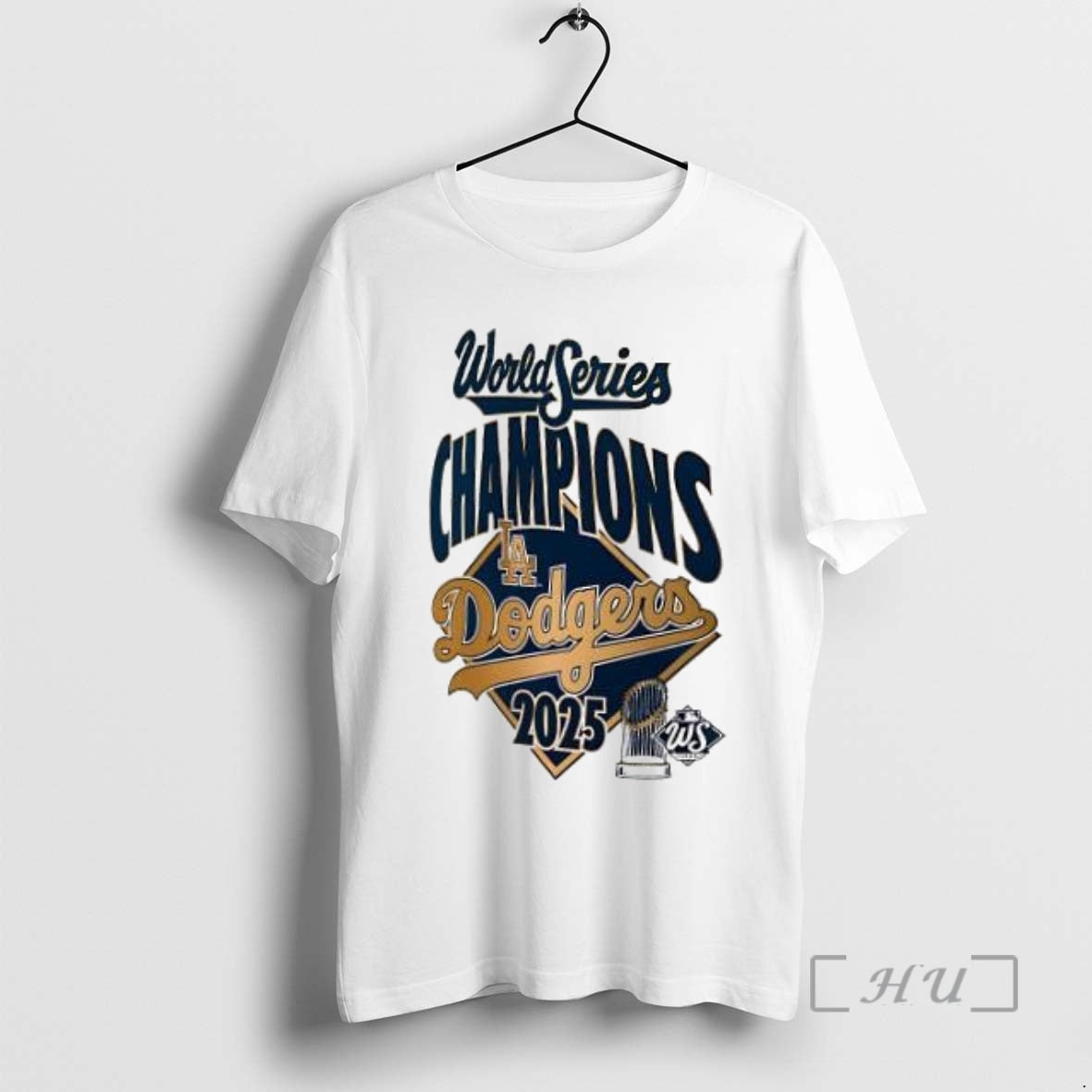Officials Mens Los Angeles Dodgers Steel 2025 World Series Champions Locker Room