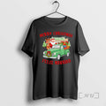 Officials Merry Christmas Feliz Navidad Dollar Tree Truck Santa Premium T Shirt Sweater