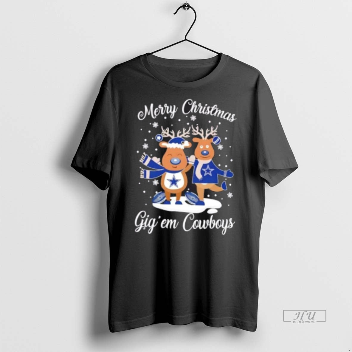 Officials Merry Christmas Gig Em Dallas Cowboys Football Premium Tee Shirt Sweater