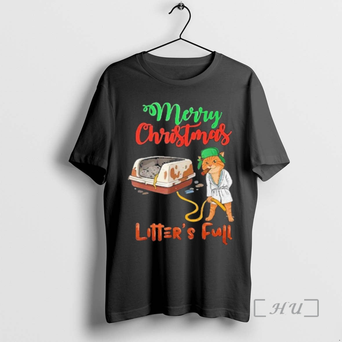 Officials Merry Christmas Litters Full Funny Cat Lovers