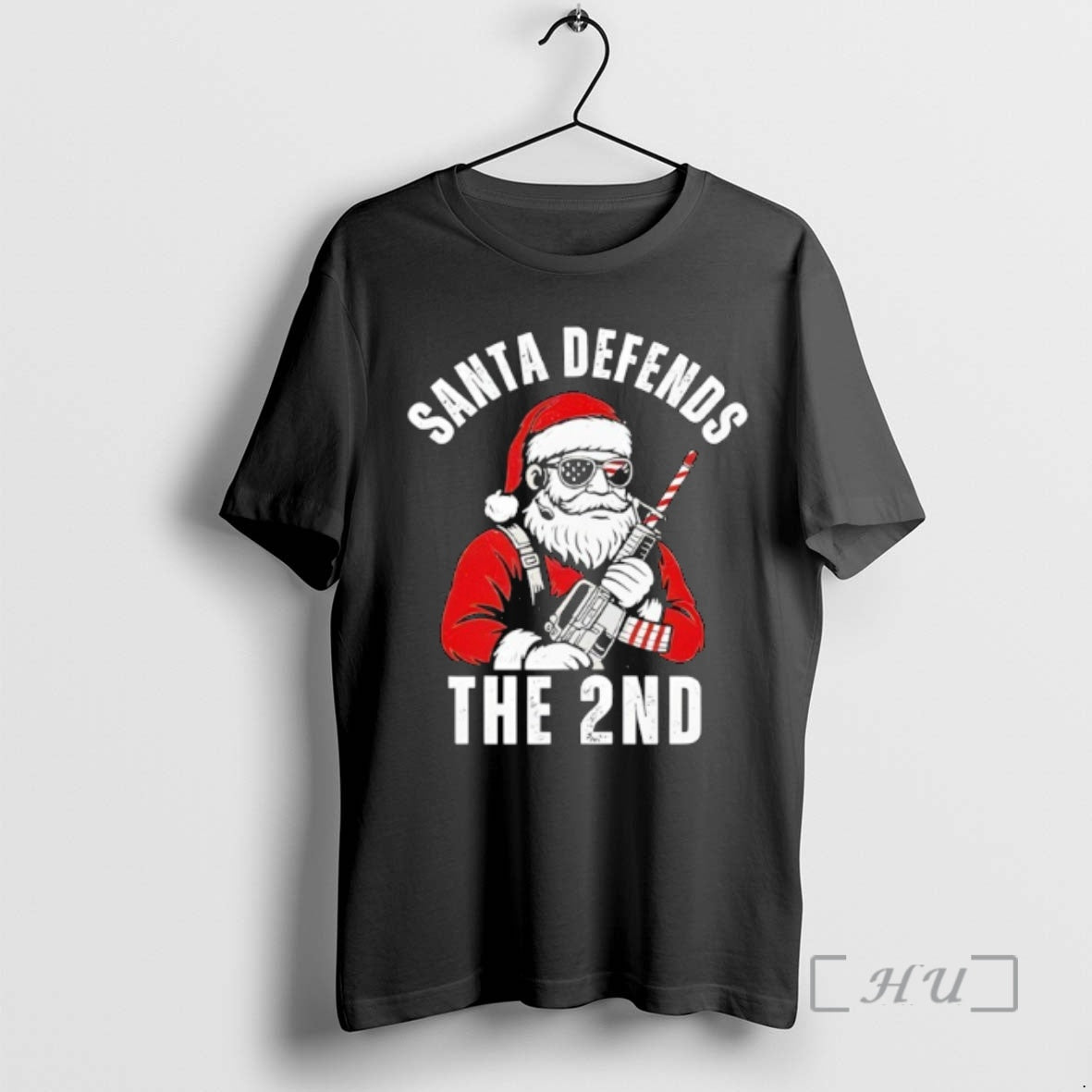 Officials Merry Christmas Santa Defends The 2nd Amendment Usa Patriotic