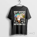 Officials Merry Christmas Shitter Was Full T Shirt Sweater