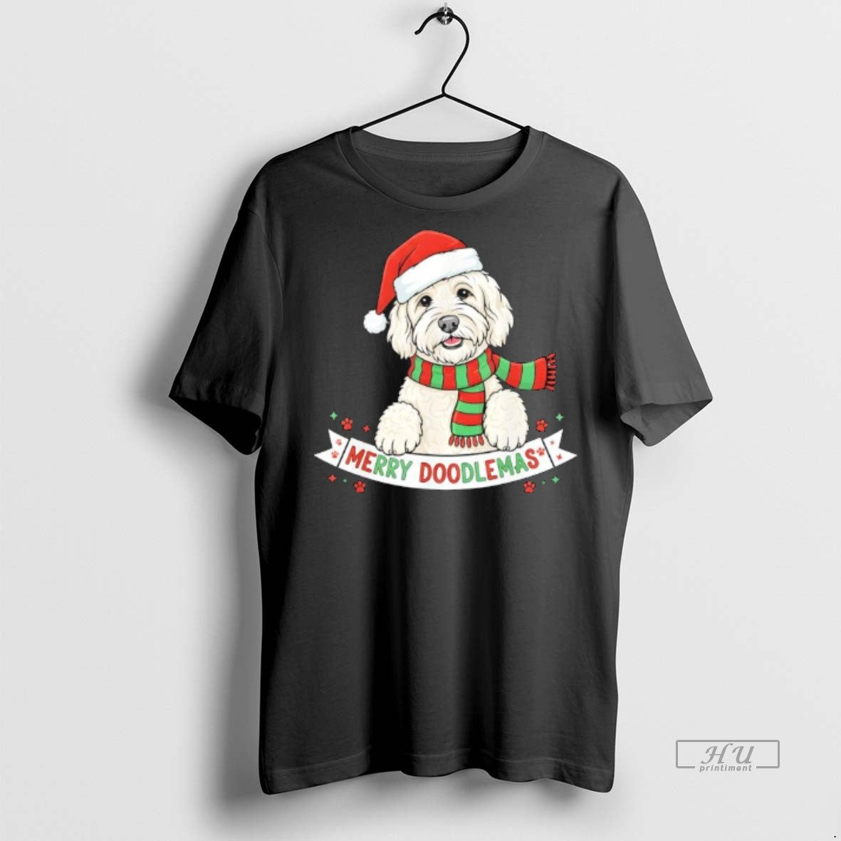 Officials Merry Doodlemas Goldendoodle Christmas Dog Premium Tee Shirt Sweater