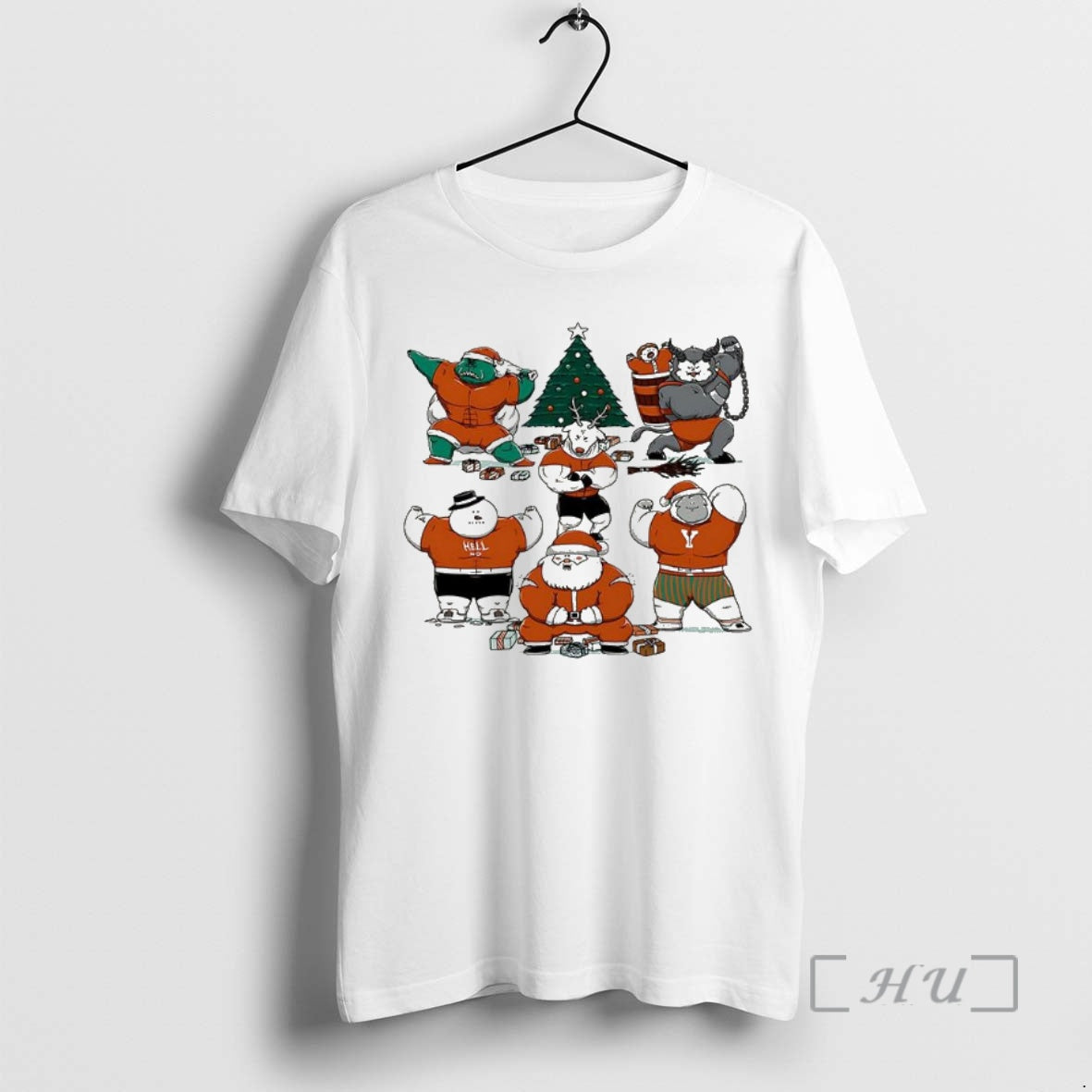 Officials Merry Muscular Christmas Characters