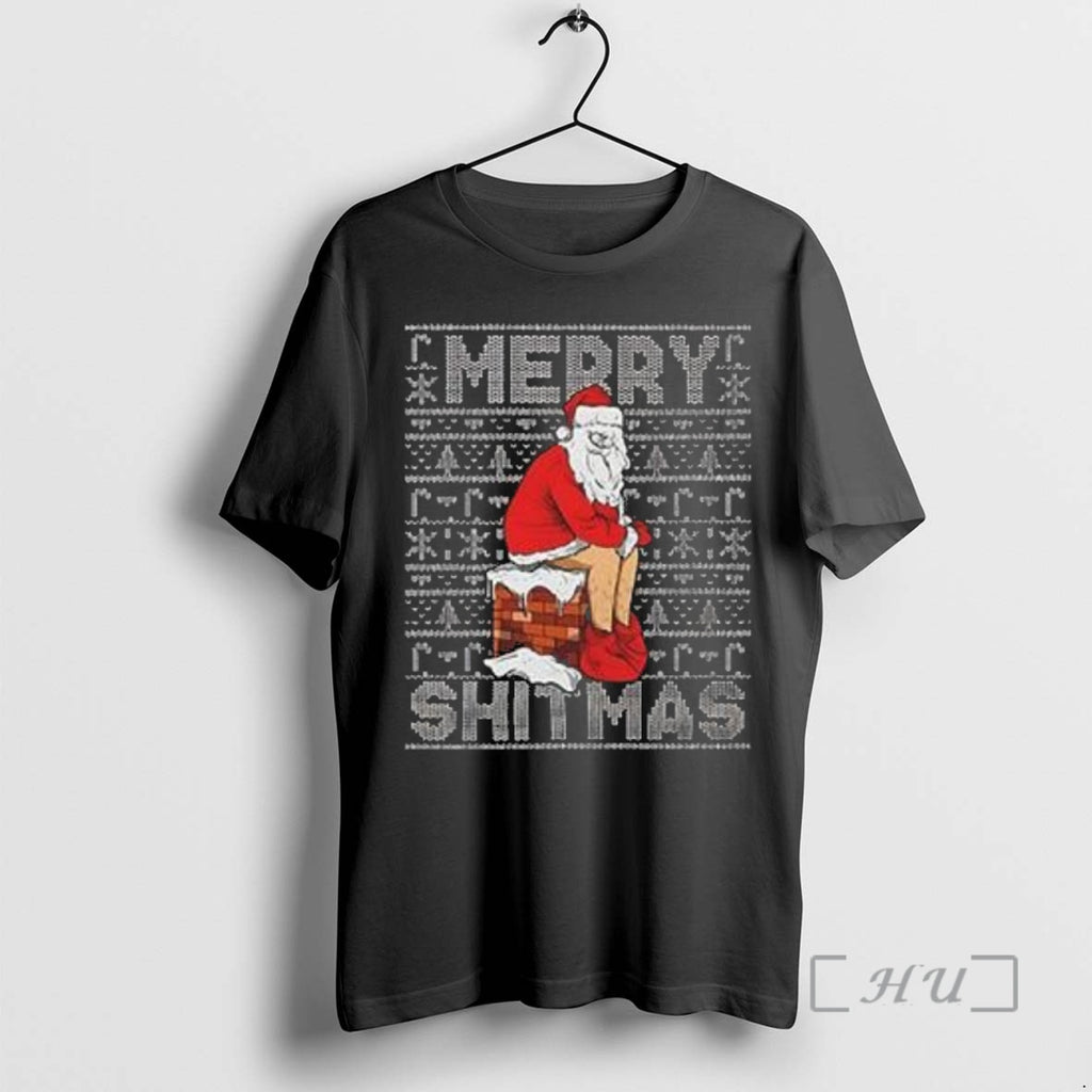 Officials Merry Shitmass Ugly Christmas T Shirt Sweater