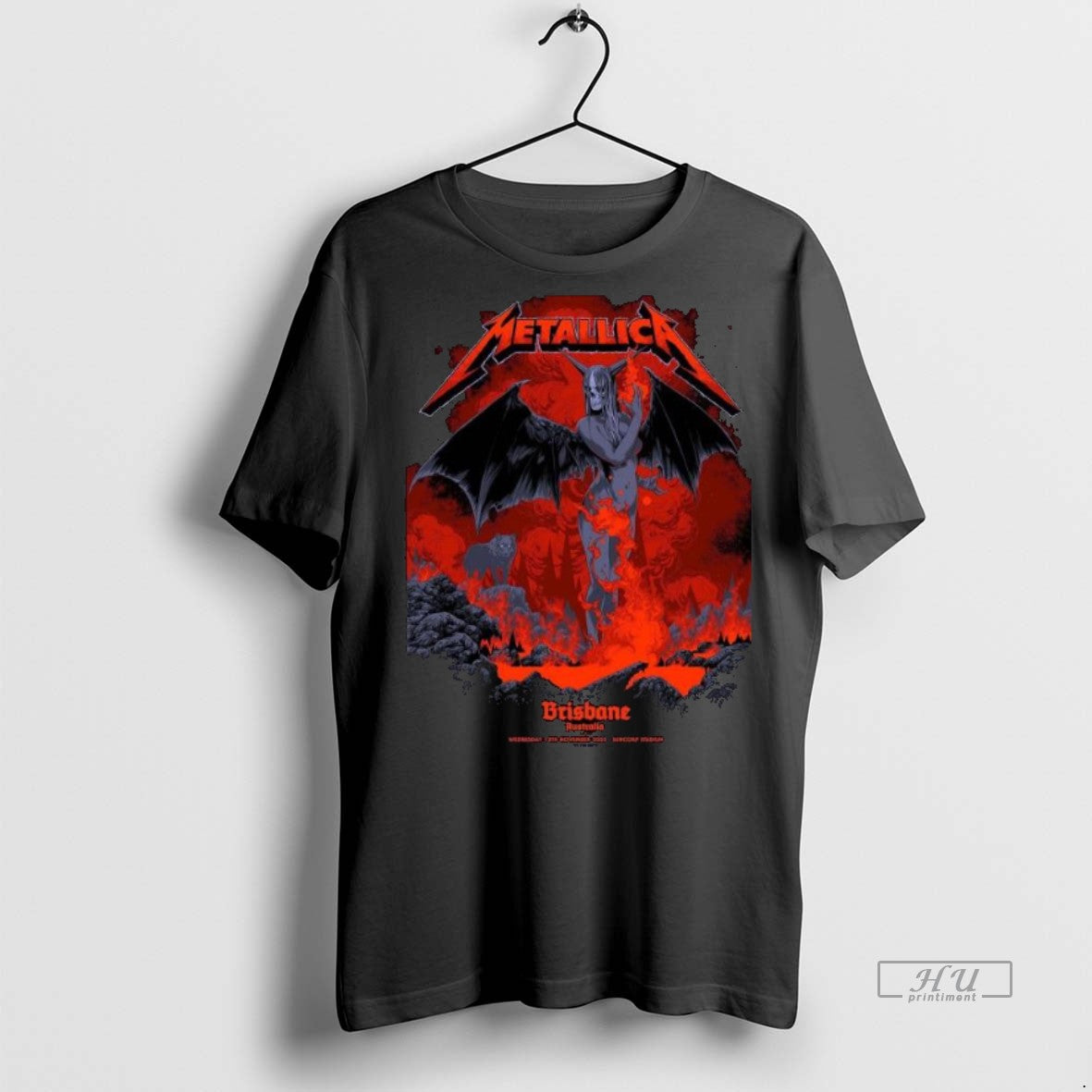 Officials Metallica M72 Brisbane Australia Pop Up Suncorp Stadium On 12 November 2025 Premium Tee