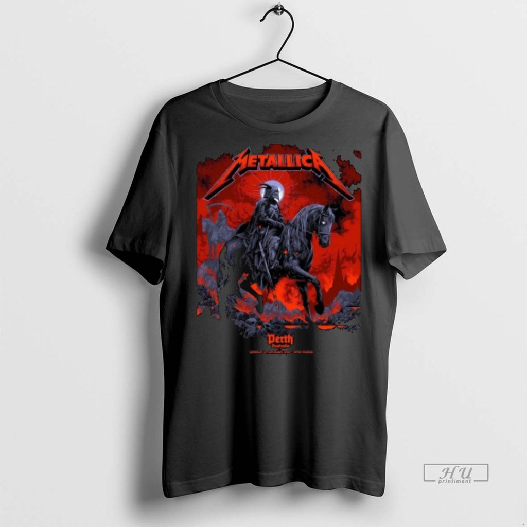 Officials Metallica M72 Perth 2025 Pop Up Shop In Australia At Optus Stadium On 1st