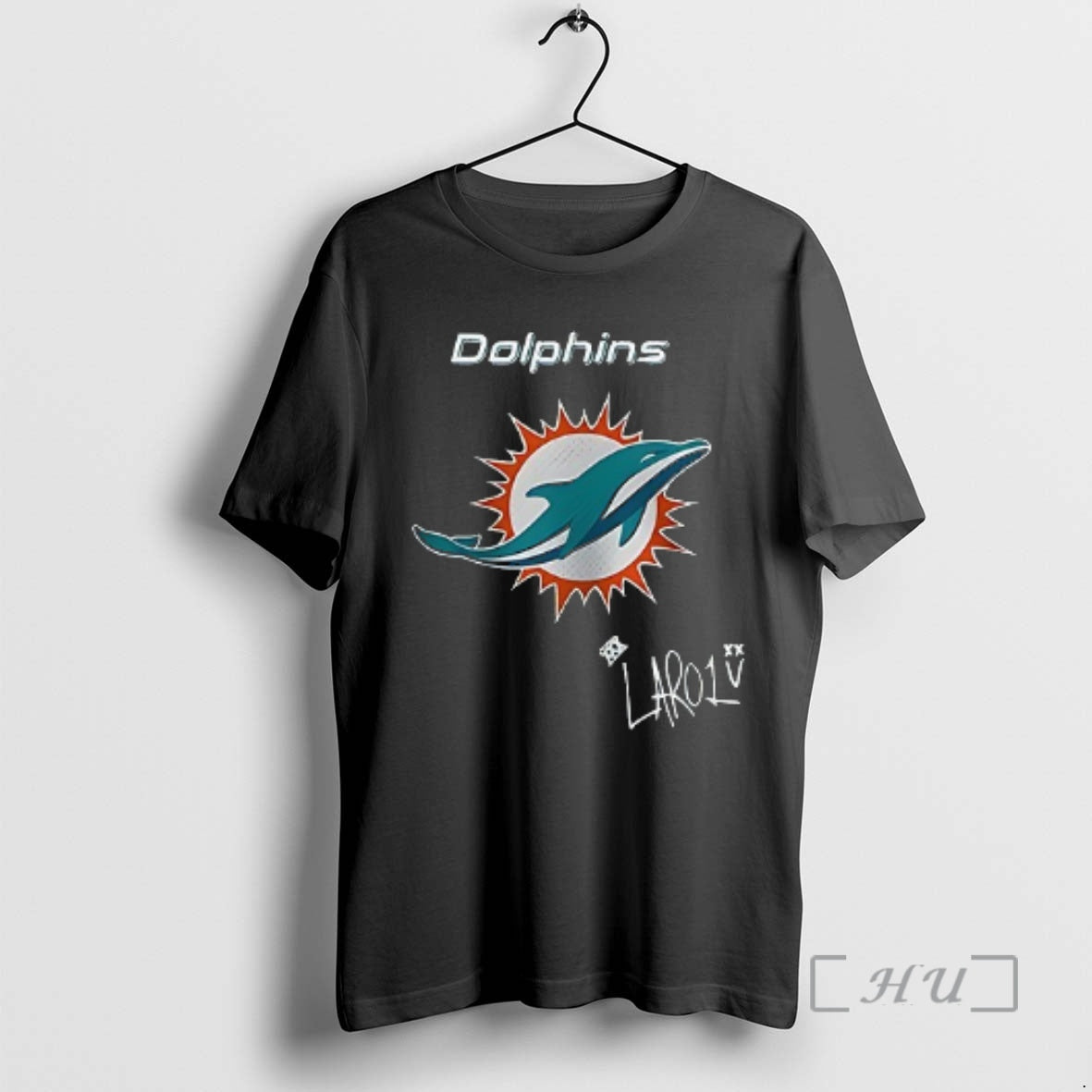 Officials Miami Dolphins Kid Laroi Berlin Game 2025 Logo Double Sided Graphic T Shirt Sweater