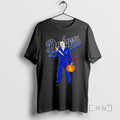 Officials Michael Myers Dodgers Baseball Halloween Black