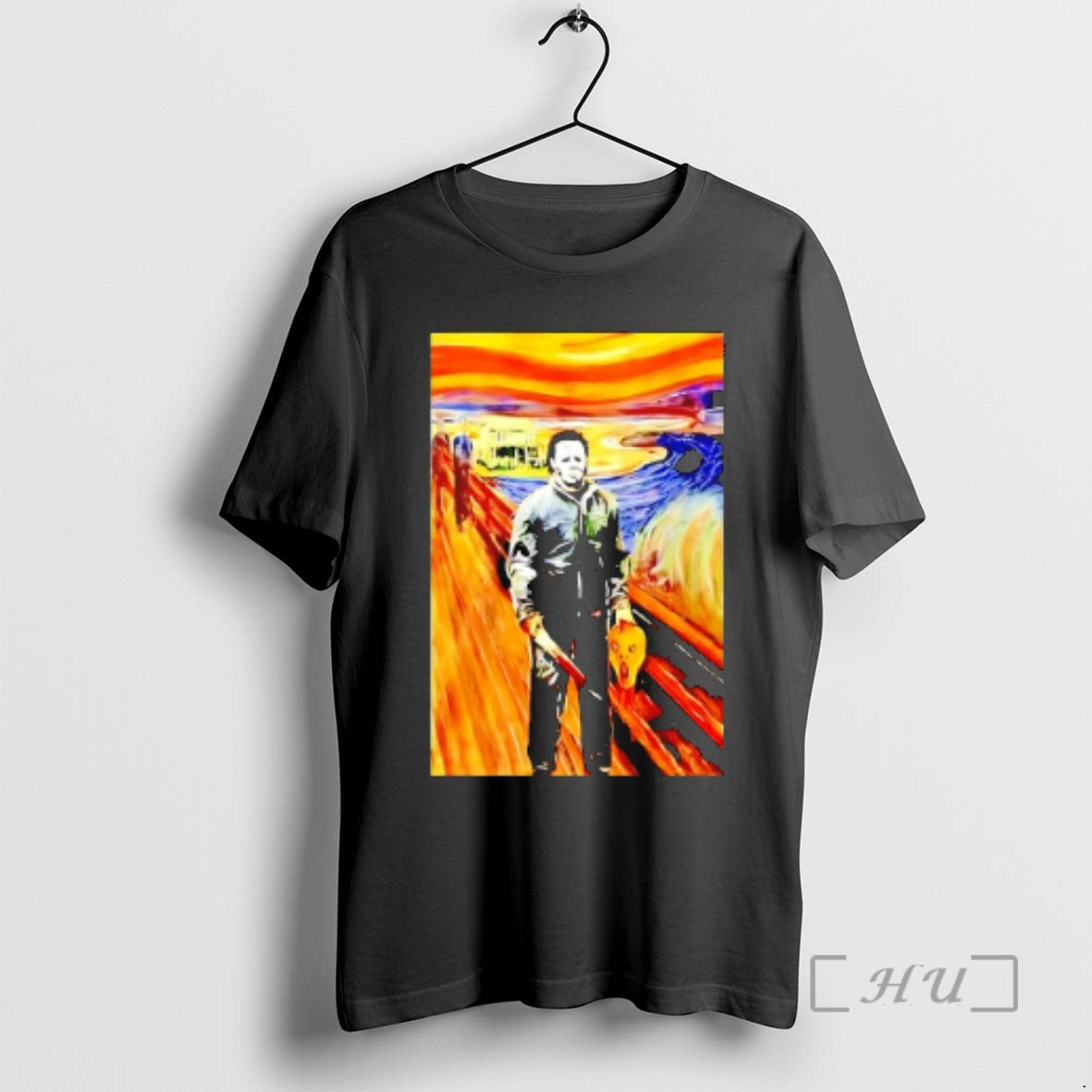 Officials Michael Myers X The Scream Halloween Premium T Shirt Sweater