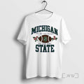 Officials Michigan State 1987 Big Ten Champs 1988 Rose Bowl Tee Shirt Sweater