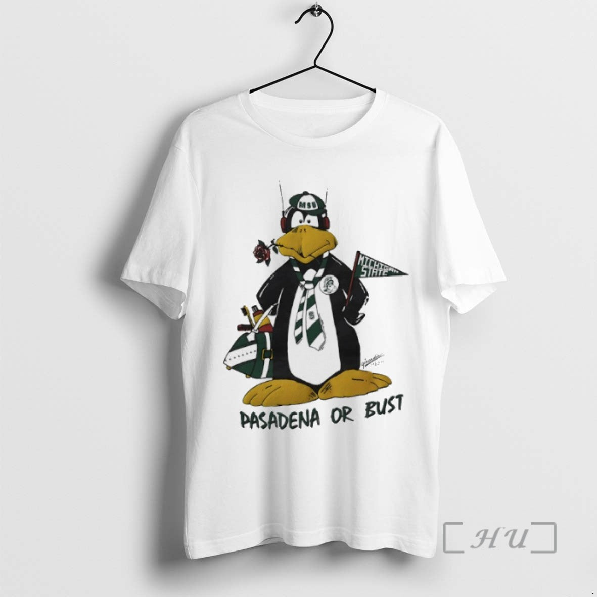Officials Michigan State Spartans Pasadena Or Bust Tee Shirt Sweater