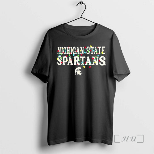 Officials Michigan State Spartans String Lights Christmas