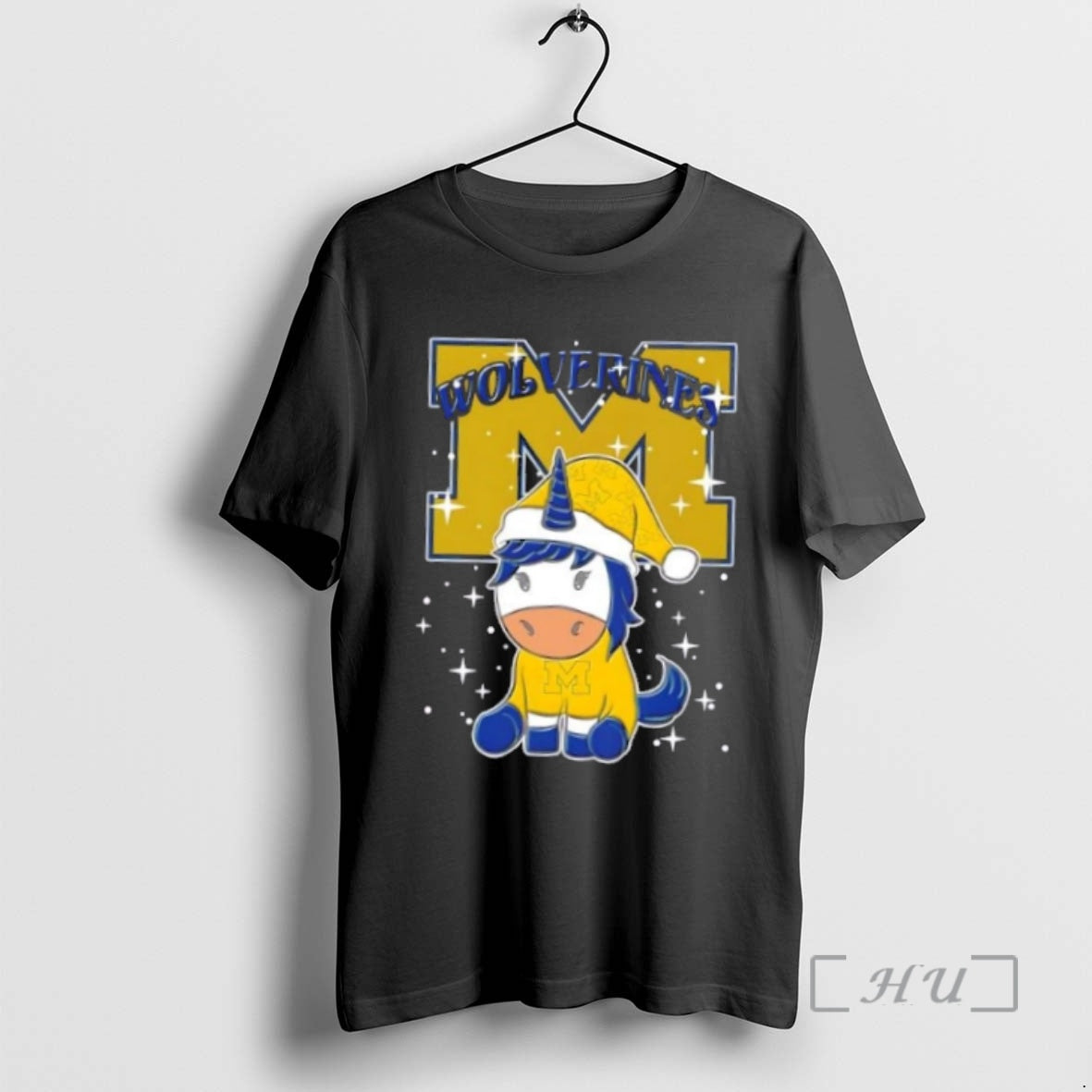 Officials Michigan Wolverines Football X Unicorn Merry Christmas