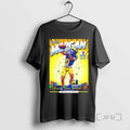 Officials Michigan Wolverines Semaj Morgan No 0 Comic T Shirt Sweater