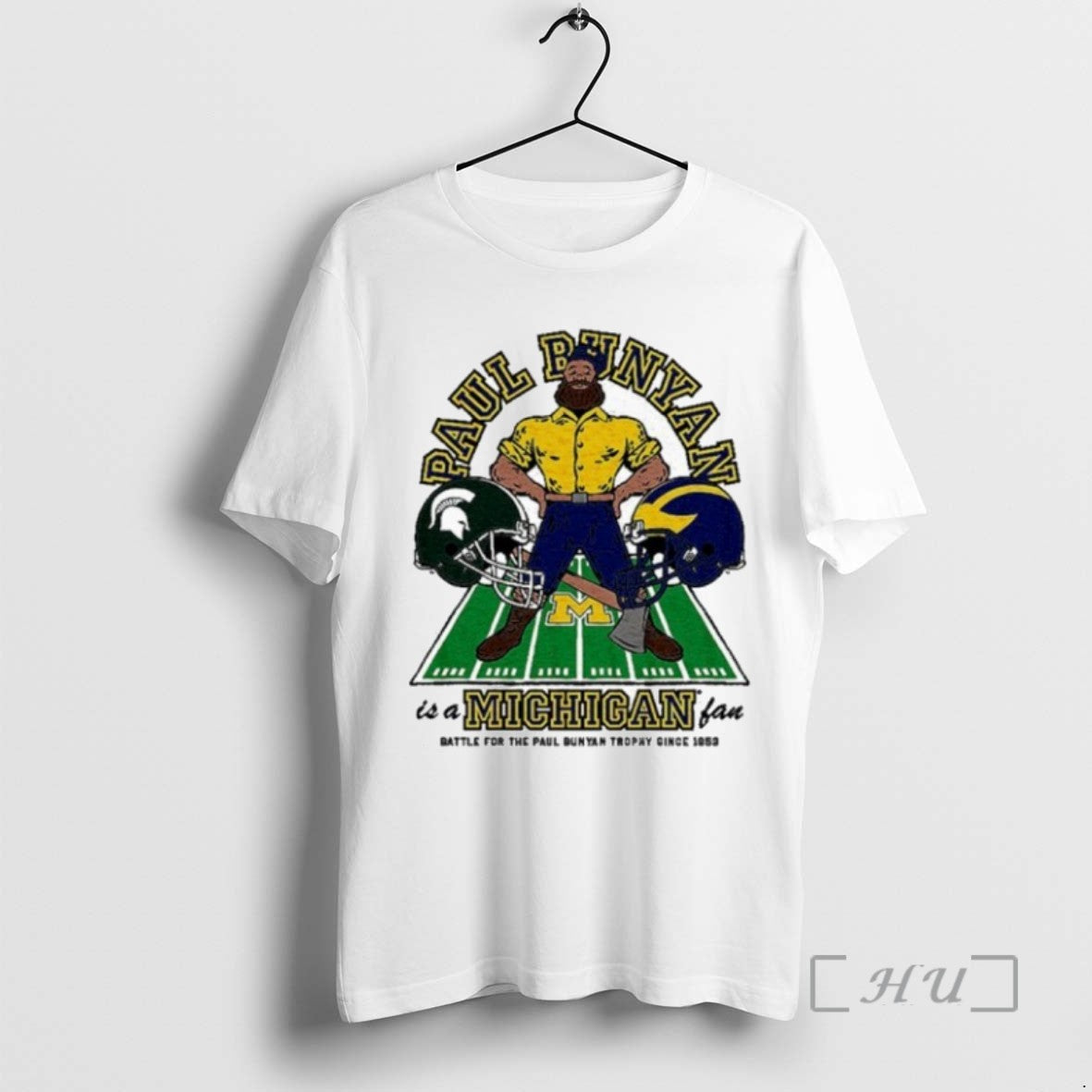 Officials Michigan Wolverines Vs Michigan State Paul Bunyan Is A Michigan Fan T Shirts Sweater