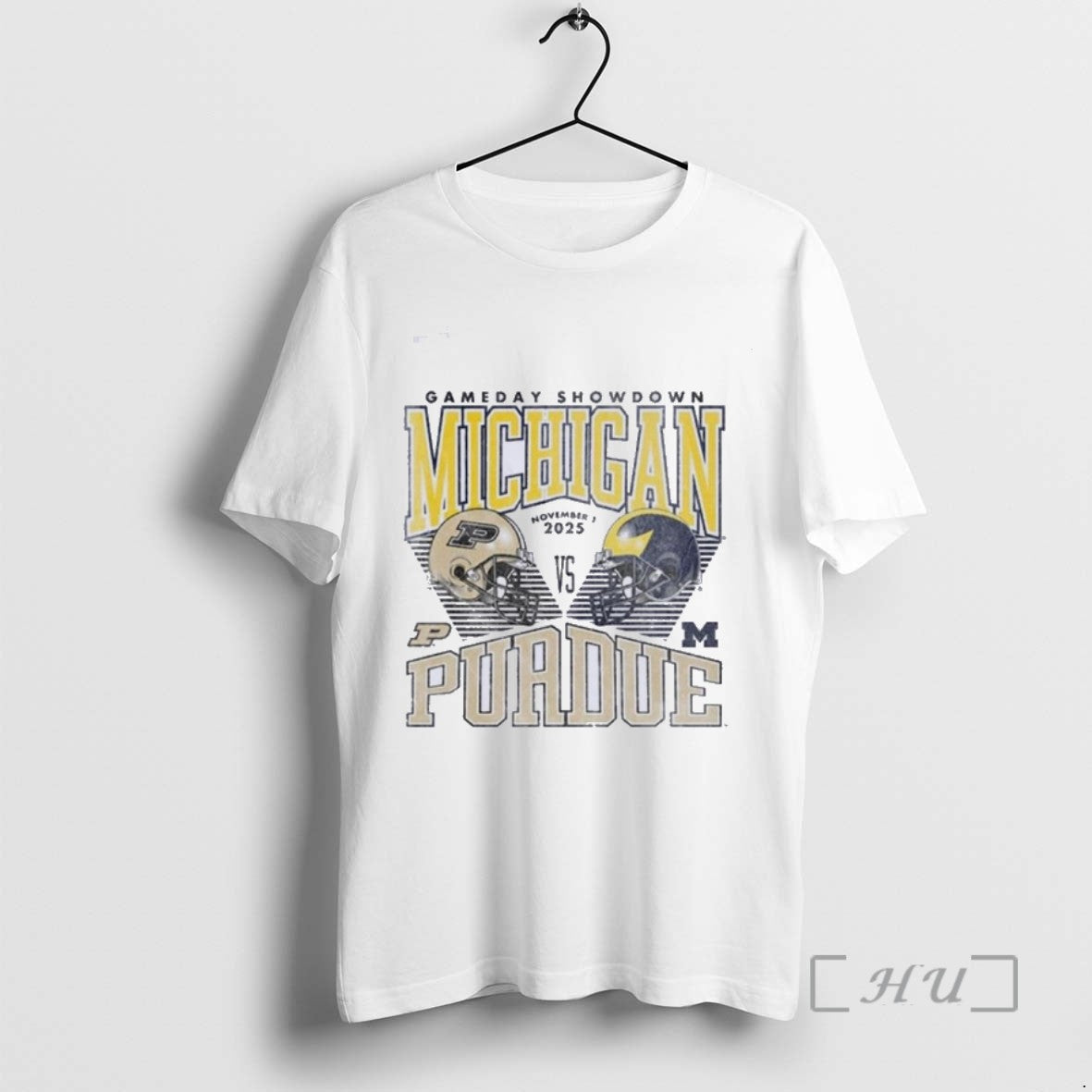 Officials Michigan Wolverines Vs Purdue Boilermakers 2025 Gameday Showdown Football Tee Shirt Sweater