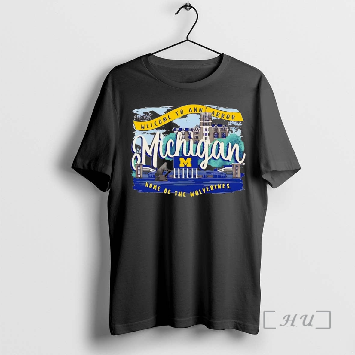 Officials Michigan Wolverines Welcome To Ann Arbor Home Of The Wolverines Premium T Shirts Sweater