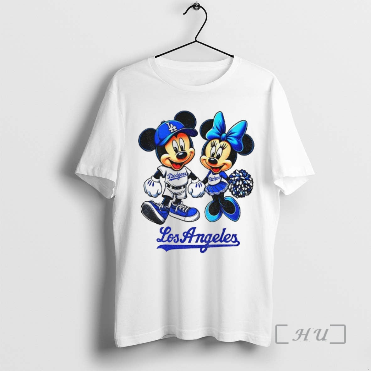 Officials Mickeee And Minnieee Doyers Los Angeles Dodgers World Series Baseball Premium T Shirts Sweater
