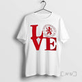 Officials Middlesbrough Love T Shirt Sweater