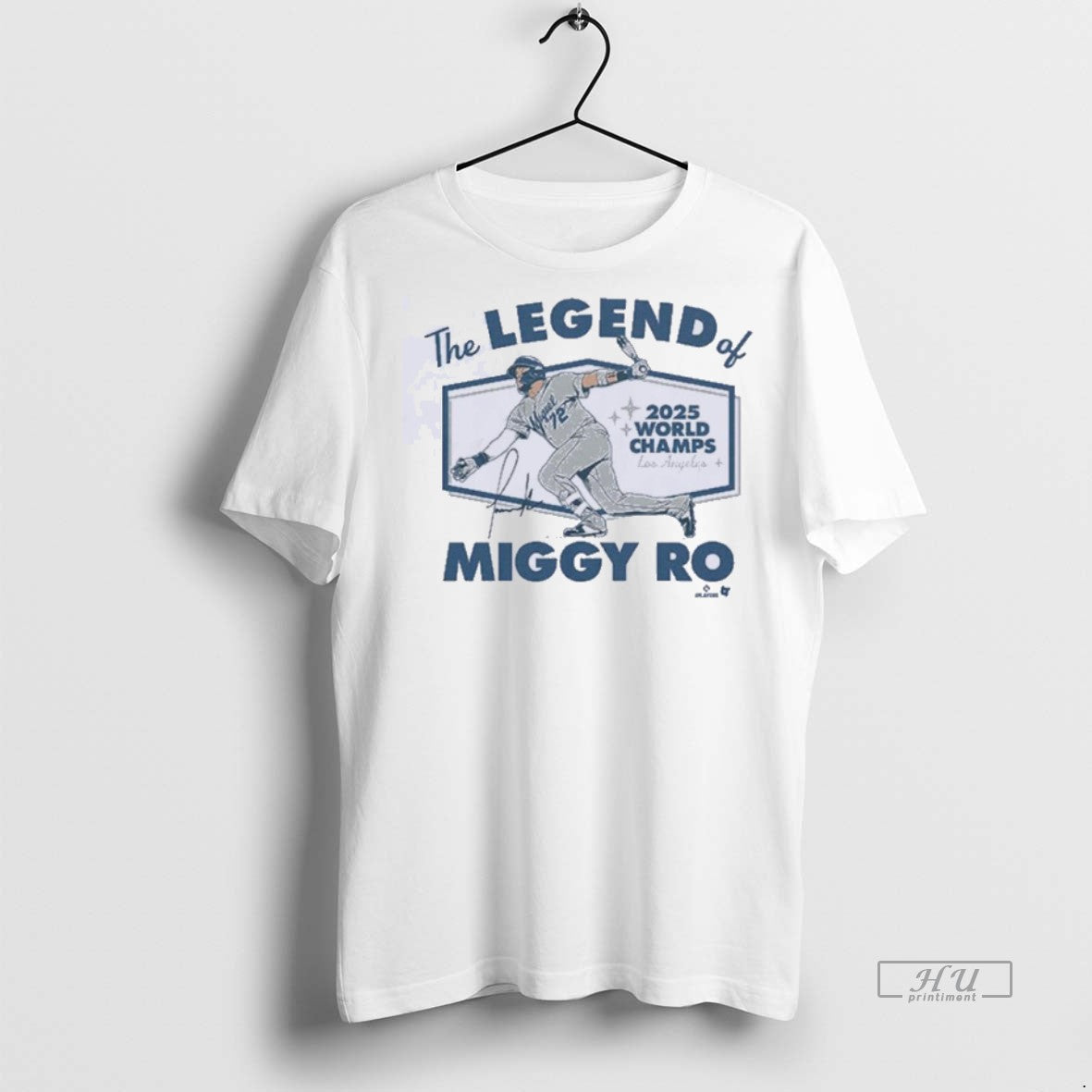 Officials Miguel Rojas The Legend Of Miggy Ro 2025 World Champs Premium Tee Shirt Sweater