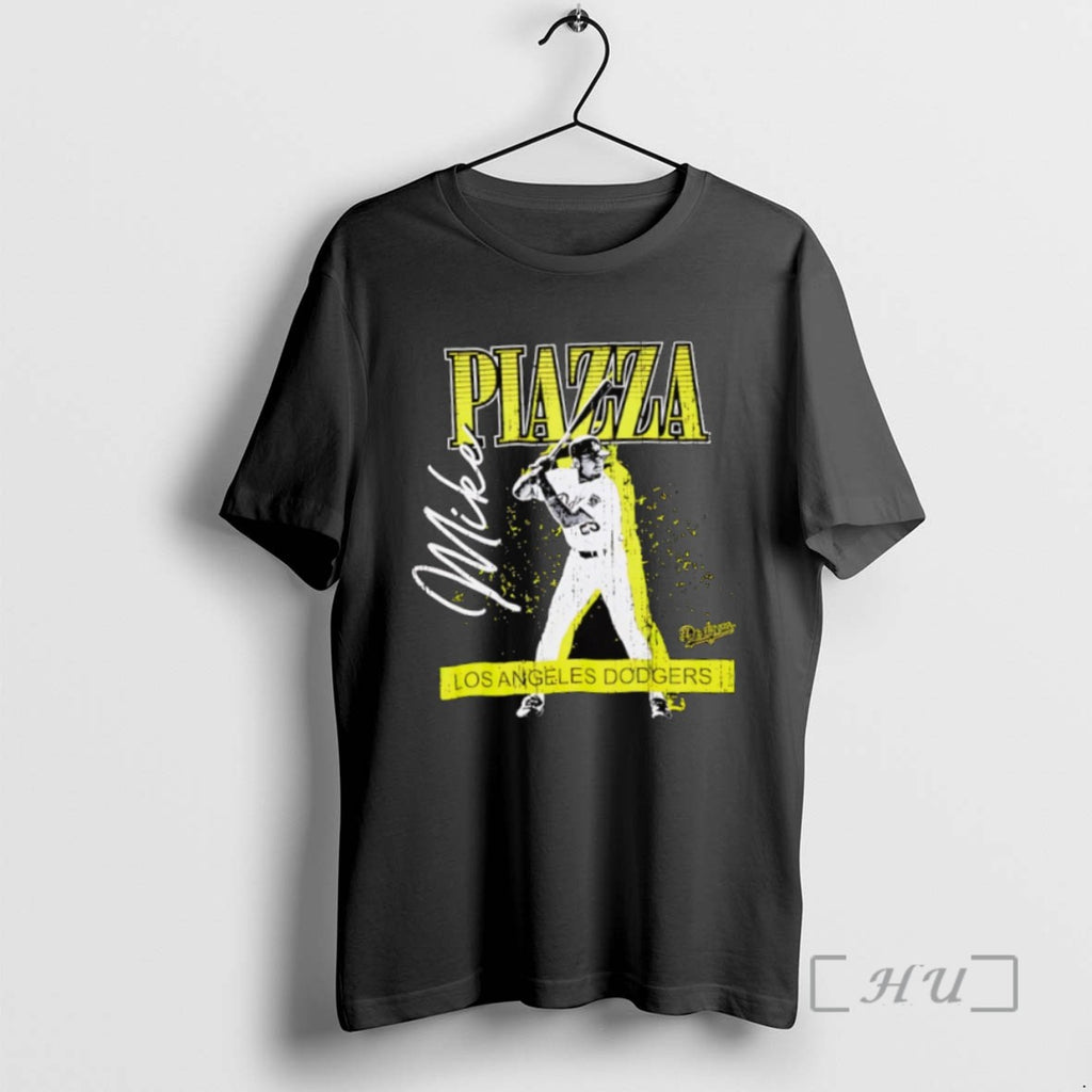 Officials Mike Piazza Los Angeles Dodgers Baseball Tee Shirt Sweater