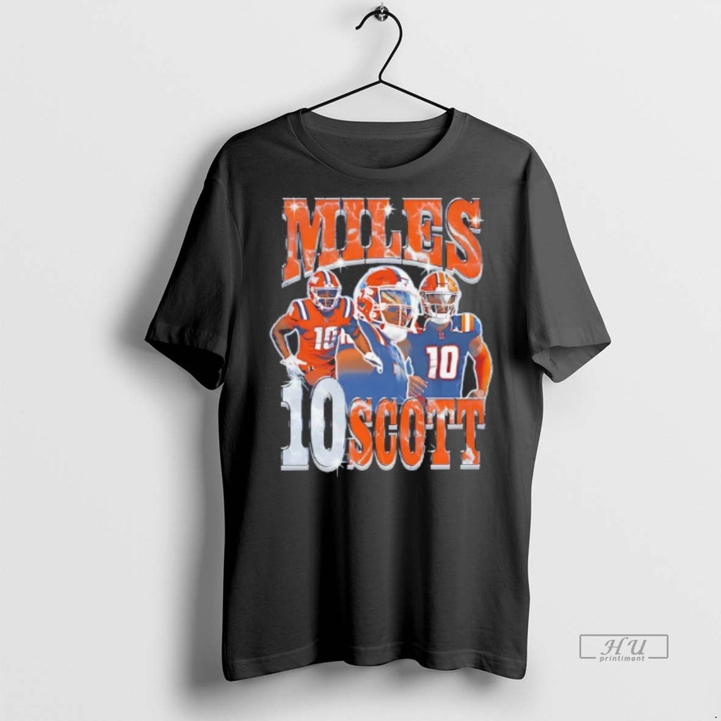 Officials Miles Scott Graphic Illinois Fighting Illini Tee Shirt Sweater