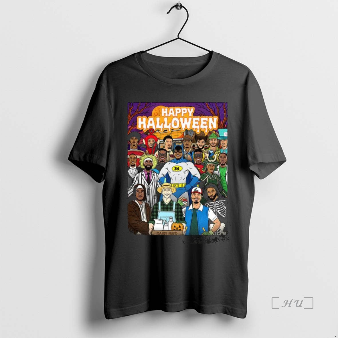 Officials Milwaukee Bucks Nba Happy Halloween Premium T Shirt Sweater