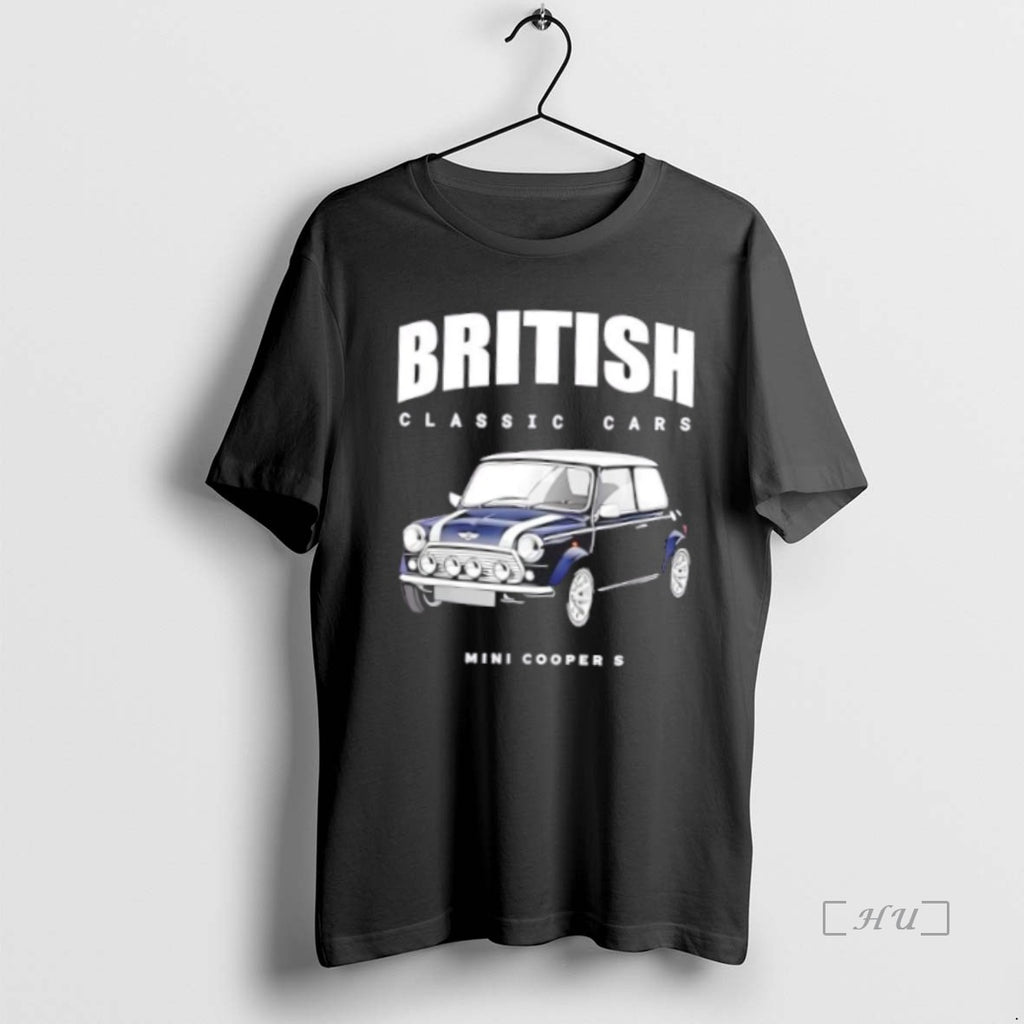 Officials Mini Cooper British Classic Cars T Shirt Sweater
