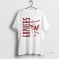 Officials Minnesota Golden Gophers Goldy Gopher Hockey Mascot Tee Shirt Sweater