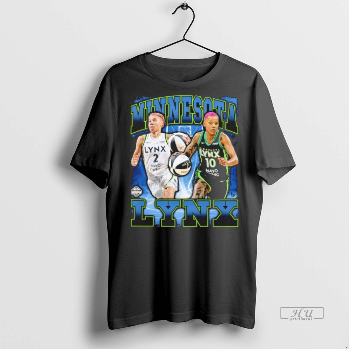 Officials Minnesota Lynx Courtney Williams And Natisha Hiedeman Player Graphic Premium Tee Shirt Sweater