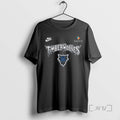 Officials Minnesota Timberwolves Trees Logo T Shirt Sweater