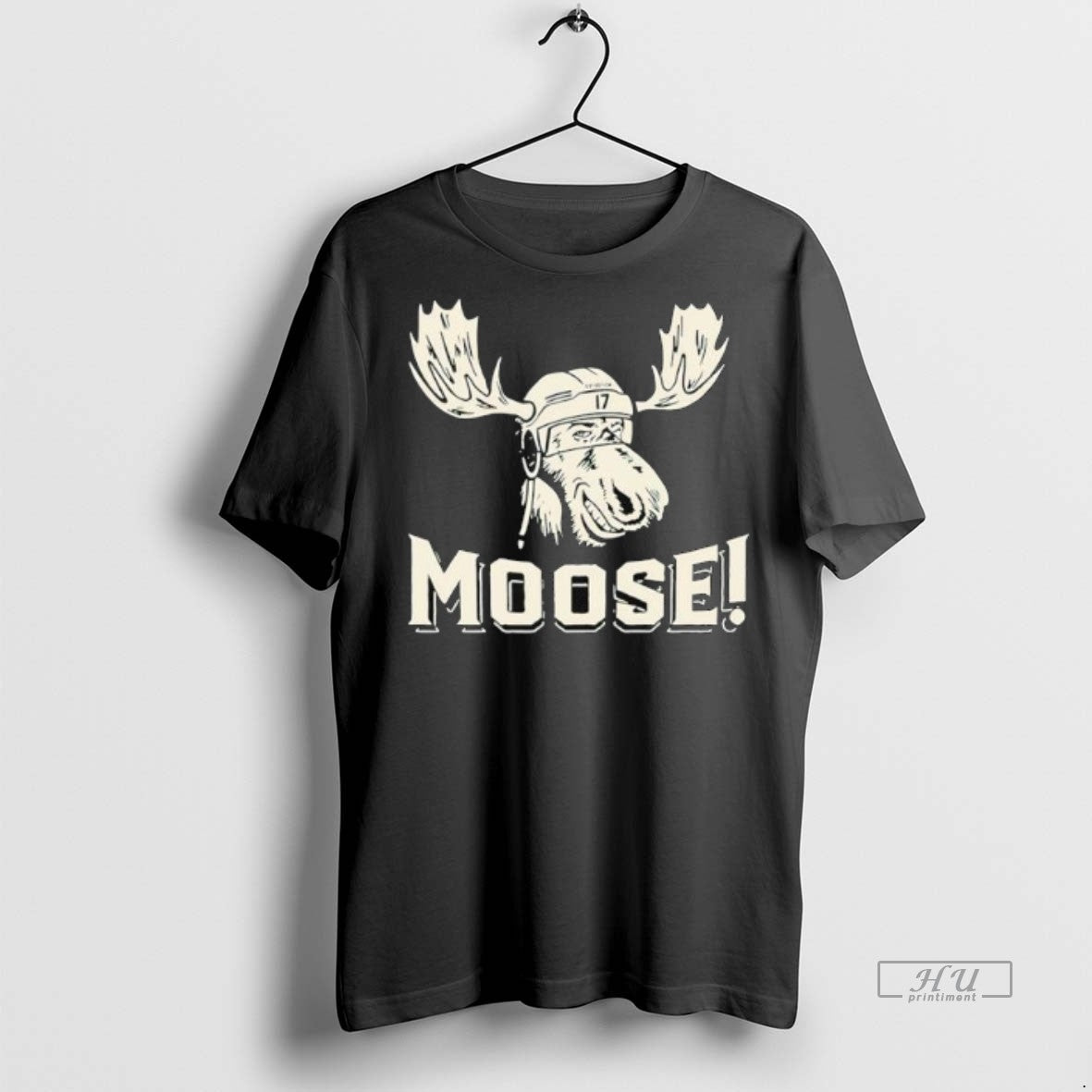 Officials Minnesota Wild Wincraft Moose 17 Player Premium Tee Shirt Sweater
