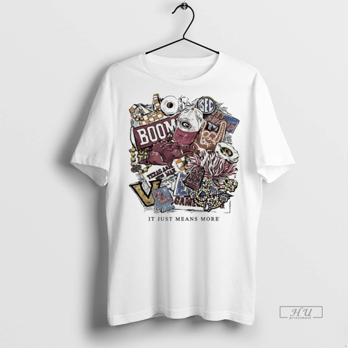 Officials Mississippi State It Just Means More 2025 Sec Gameday Premium Tee Shirt Sweater