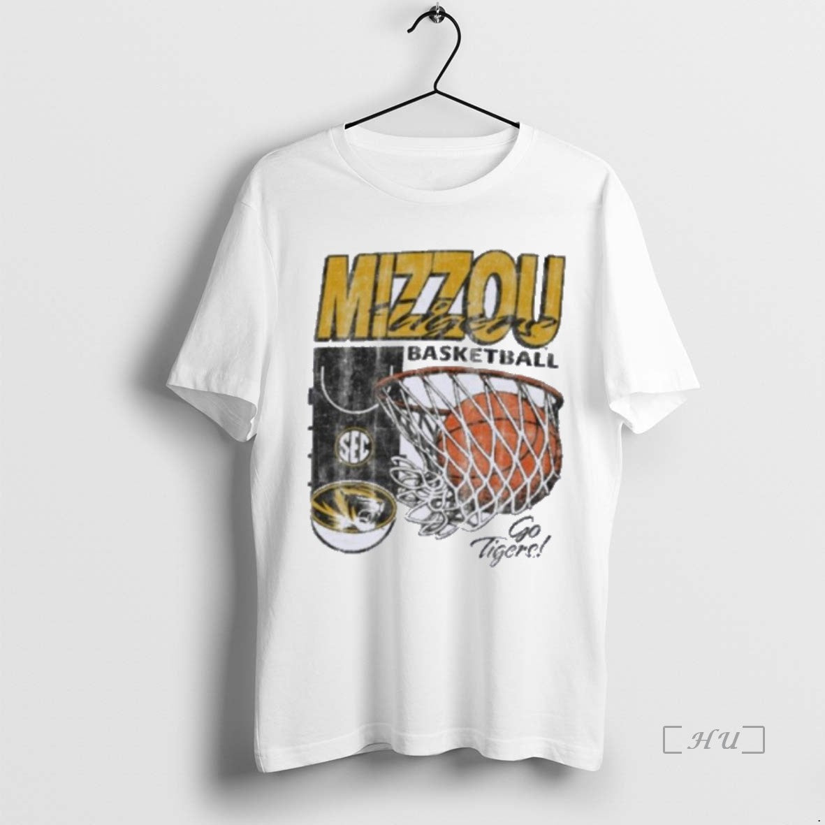 Officials Mizzou Tigers Sec Basketball Hoop Swoosh Off