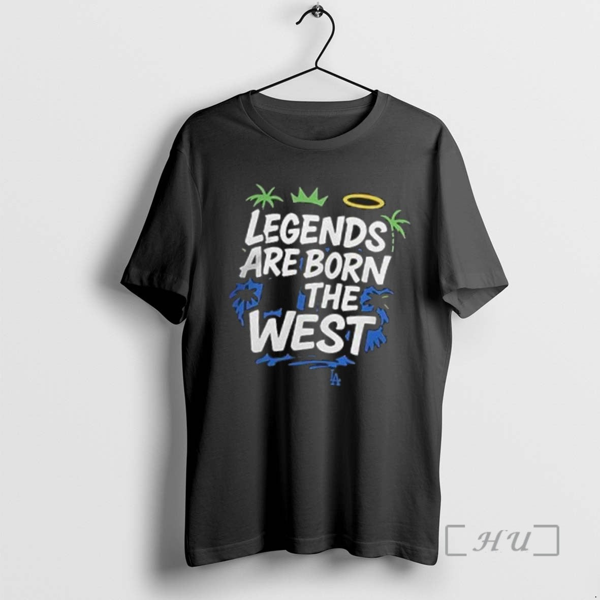 Officials Mlb Fall Classic 2025 Los Angeles Dodgers Legends Are Born In The West Tee
